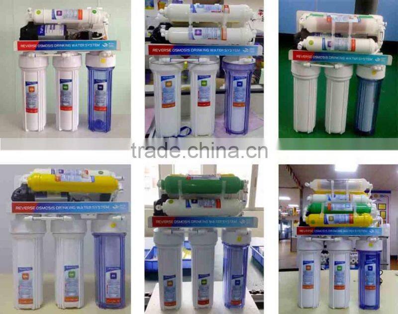 Taiwan home reverse osmosis alkaline mineral drinking water filter system