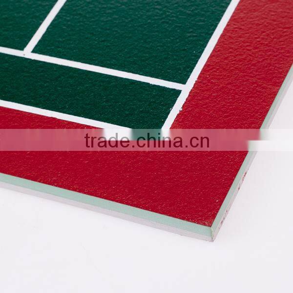 5MM slicon PU synthetic court sports flooring