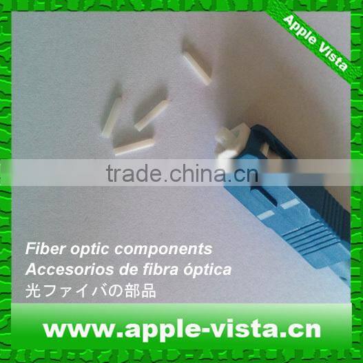 Standard ST SC LC type ceramic tube for Fiber Optic Component
