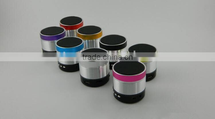 2015 wireless portable mini bluetooth speaker with led light