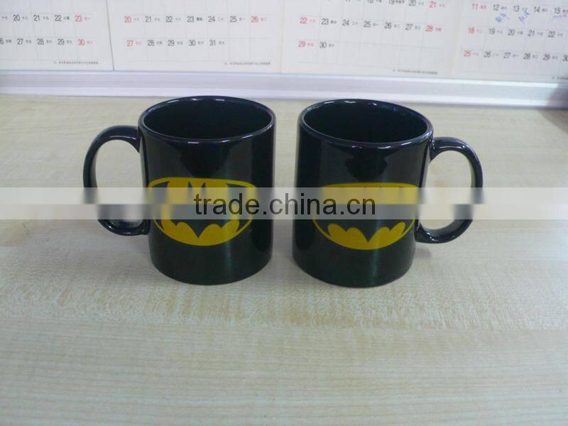 11oz Black Glazed Promotion Mug for Batman