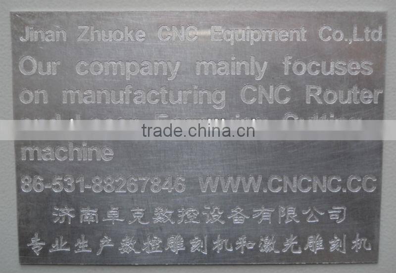 Mach3 control cnc cutting machinery metal for sales ZK-6090