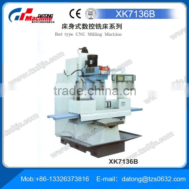 5# Turret Mill-head Vertical CNC Milling Machine XK7136B for sale