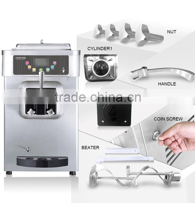 S110F one flavor air cool water cool hot sale soft serve ice cream