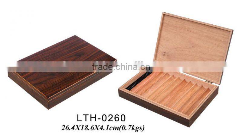 high gloss finish Portable cigar boxes
