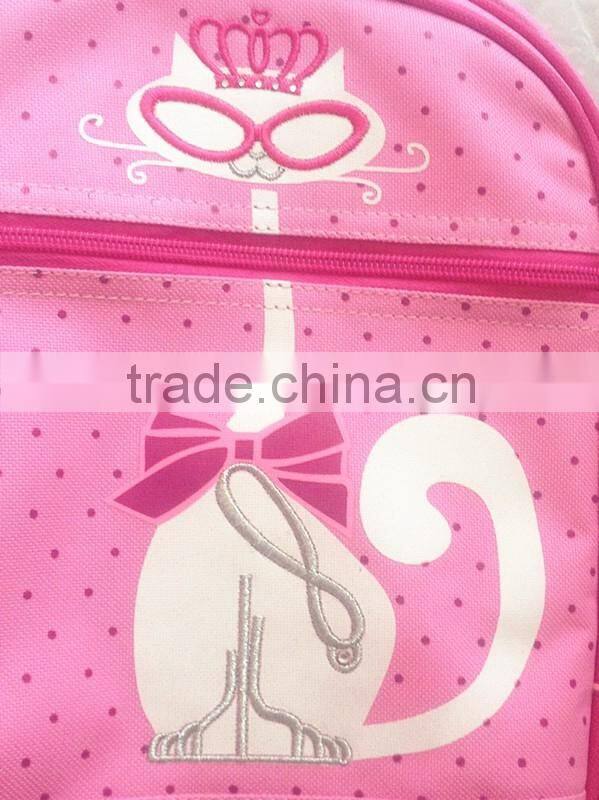 2016 Hot Sale Fashion waterproof Kids school backpack bag