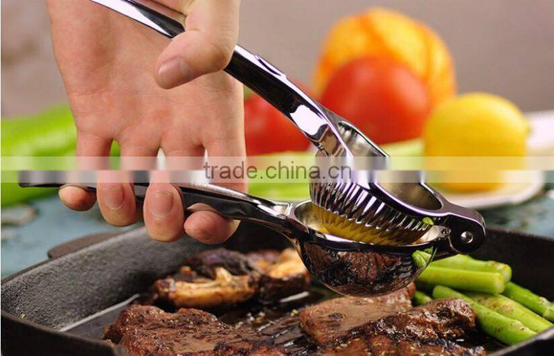 silicone handle stainless steel lemon juicer citrus juicer