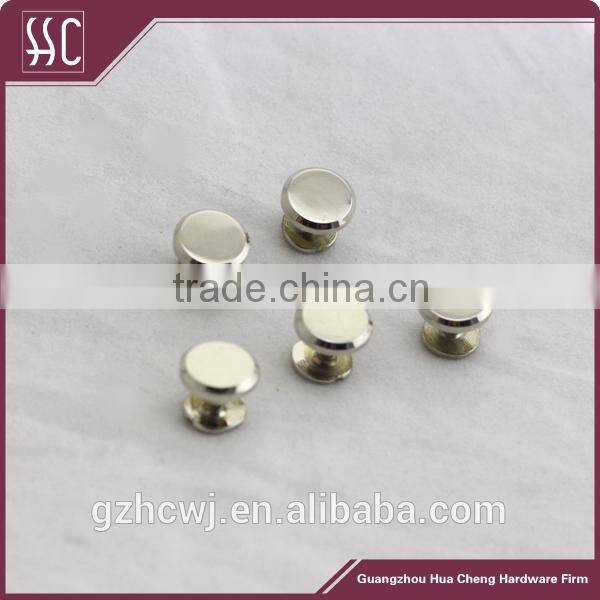 manufacture brass blind rivet for leather bag fitting