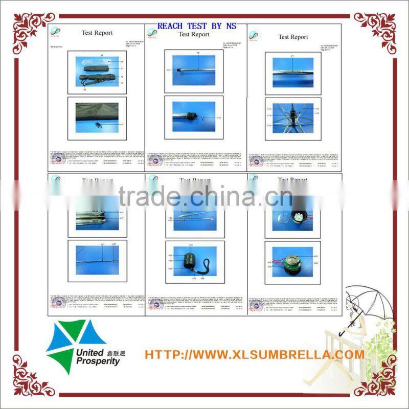 auto open standard size POE materails rainbow umbrella