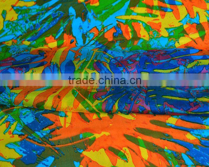 digital printing on chiffon fabrics