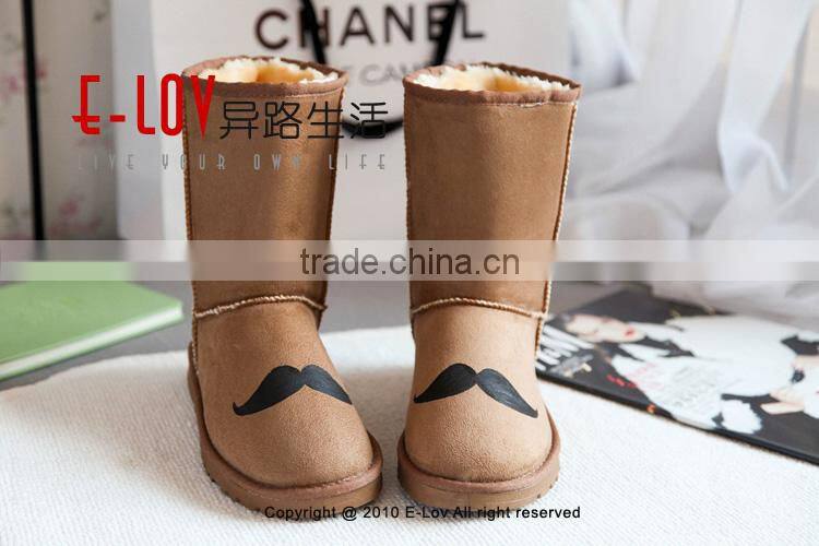 2015 hot sales and cheap hot selling high quality snow boots women