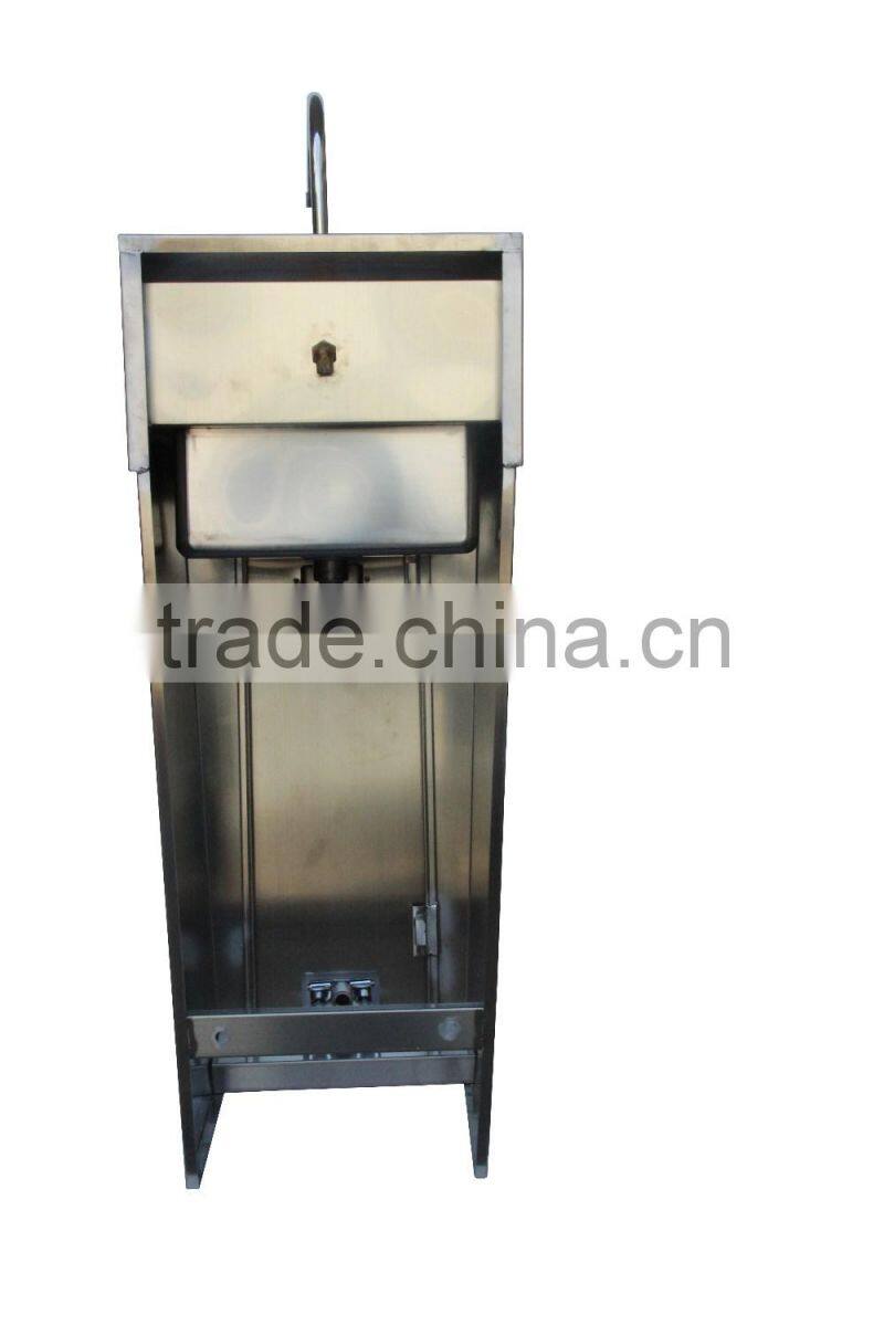 NSF Approval Stainless Steel Foot Pedal Hand Wash Sink / Hand Sink