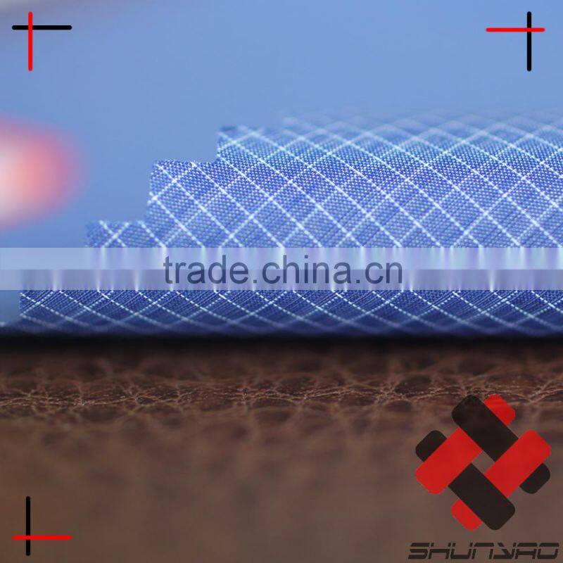 polyester nylon blended ultralight ripstop melange fabric for Down jacket