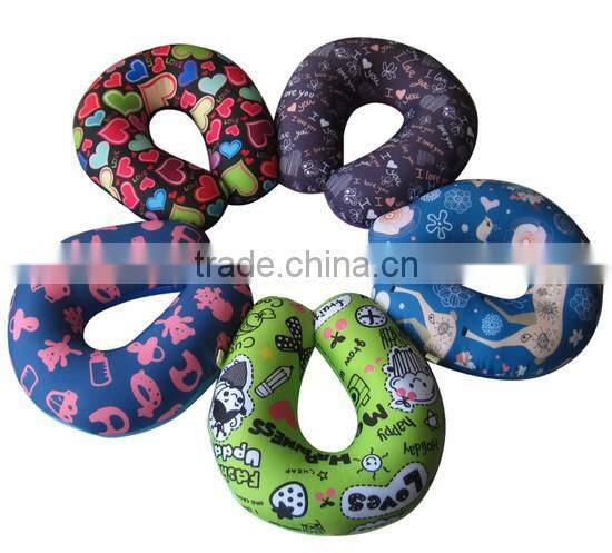 Neck Rest Pillow Cushion Car Flight Travel Headrest U Shaped Pillows