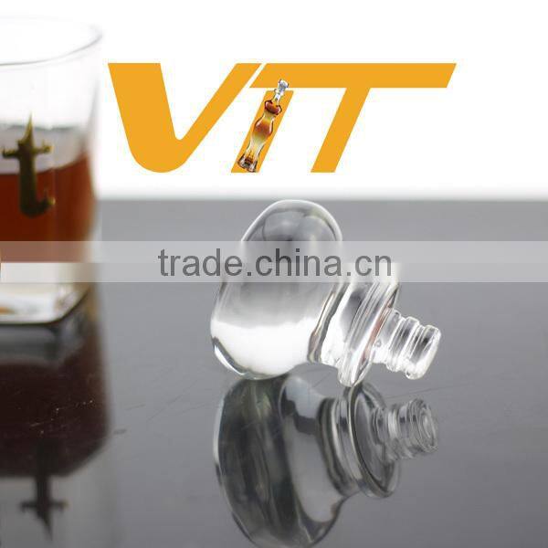 2015 new degin fancy caps empty vodka glass bottles stoppers