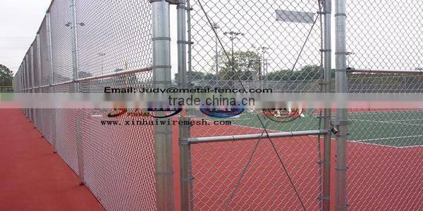 Wholesale outdoor stadium fence basketball court fence Chain link fence price