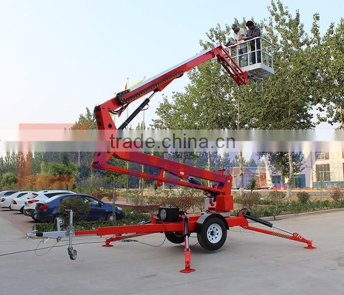 DISCOUNT! Trailing hydraulic small spider boom lift for sale