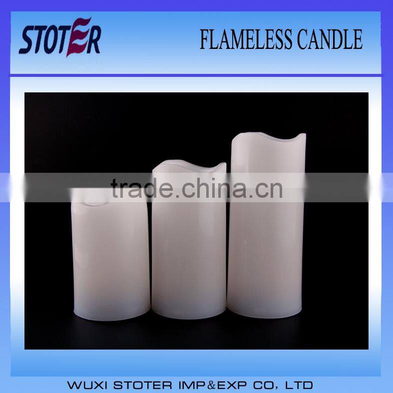 cheap LED candle with timer/flameless candle remote