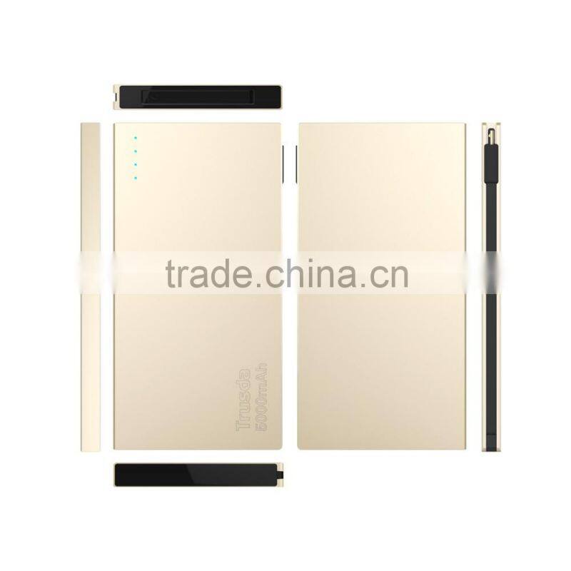 Original Xiaomi 5000MAH Power Bank Super Slim MI Power Bank