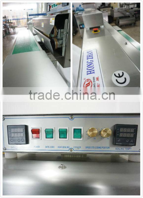 DBF-1000G continuous sealing machine with gas