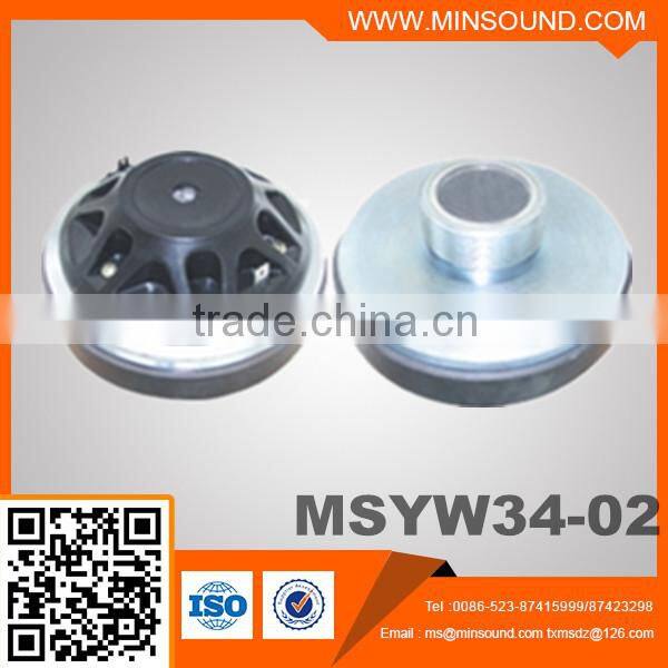 hot sale 34.4mm compression tweeter Titanium voice coil high quality driver