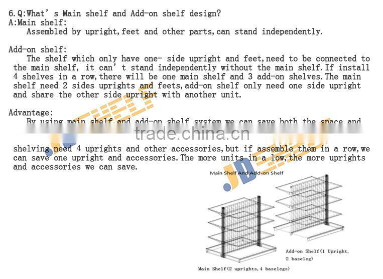 storage warehouse of department store rack