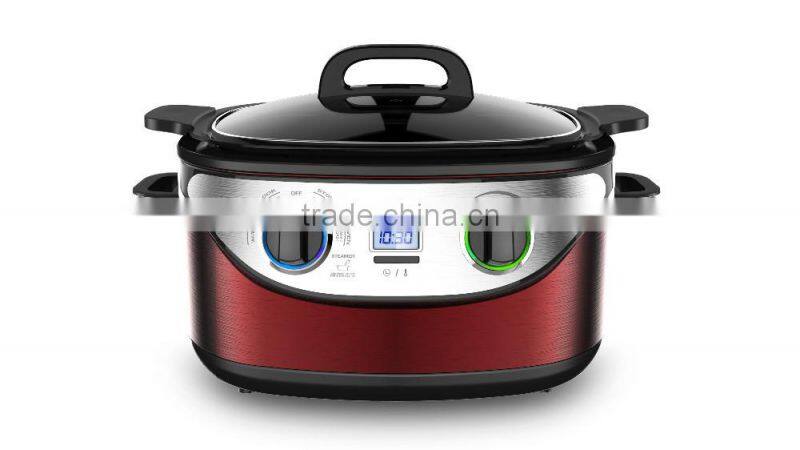 commercial electric multi cooker, digital electric cooker 1350W 230V