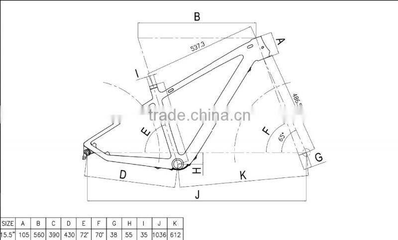 China OEM Carbon frame bike race road bicycle carbon fiber frame
