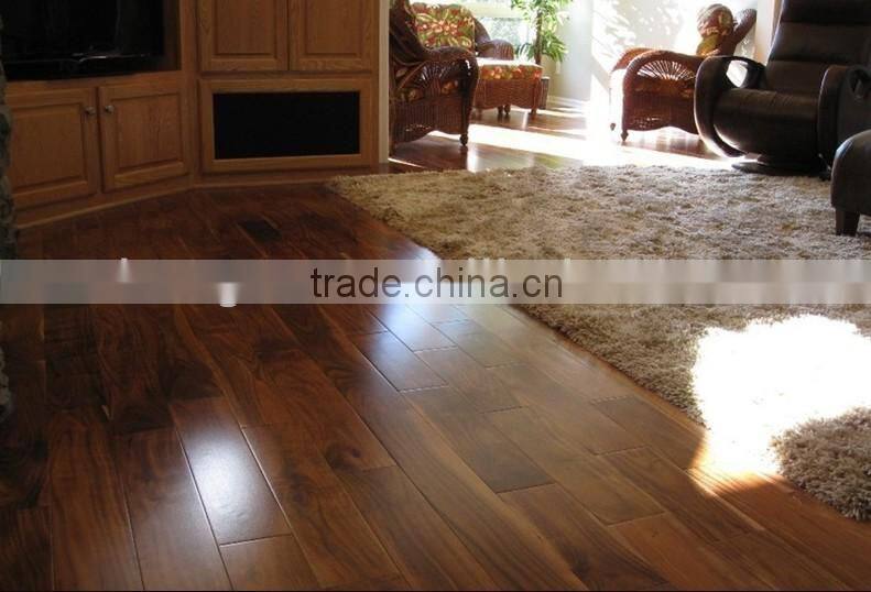 Natural acacia hardwood flooring