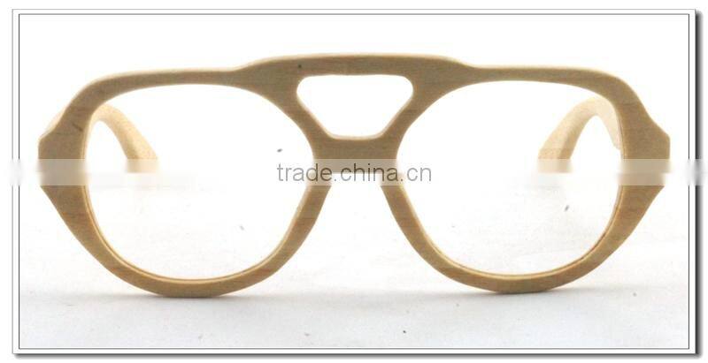 Polarized Brown Lens Flat Top Rose Wood Sunglasses with engraved logo