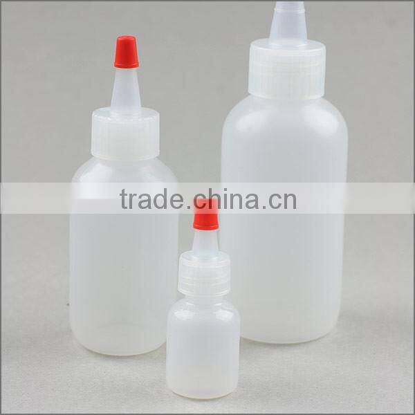 Clear Transparent Glass Boston Round Dropper Bottles