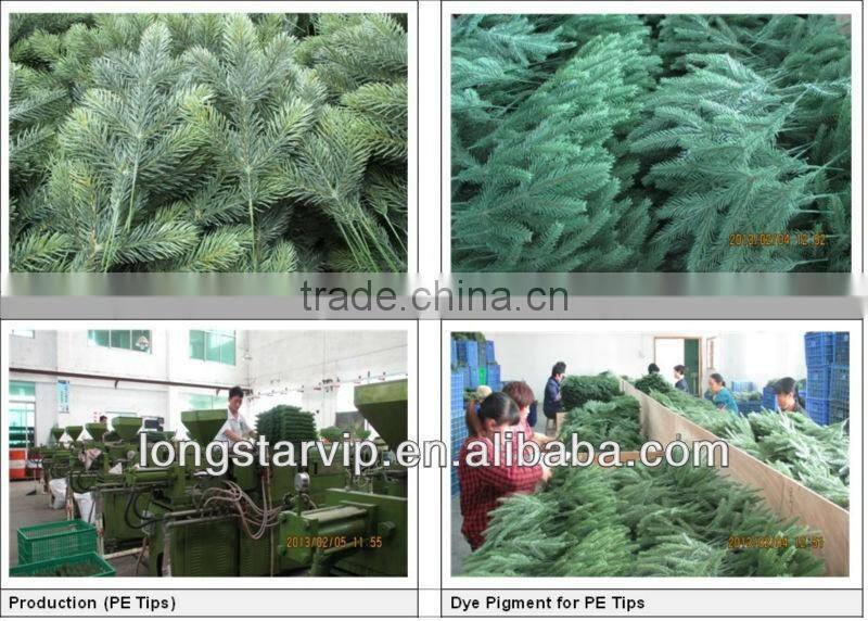 High quality mountain king artificial christmas tree