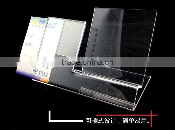 Size and design customized acrylic mobile phone display stand