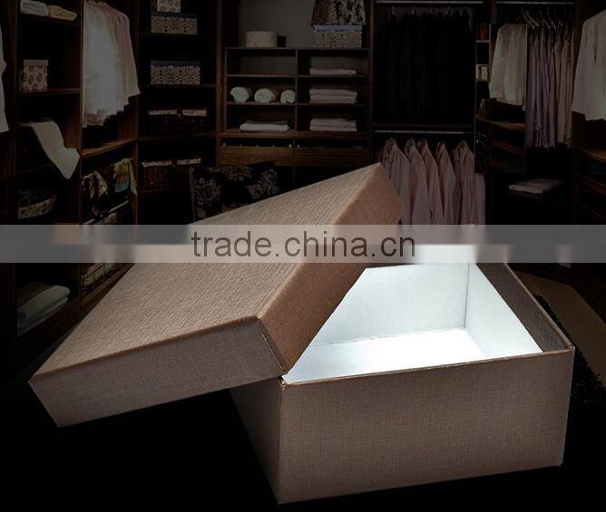 thick men underwear paper packaing box with lid and bottom for shipping briefs; knickers