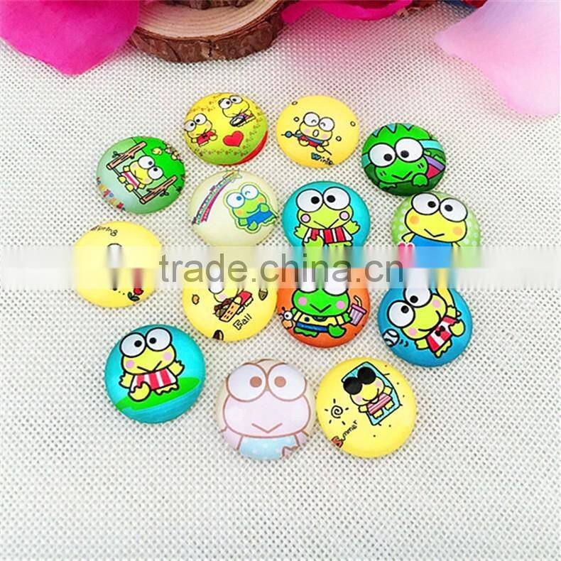 Round Flatback Transparent clear glass cabochons beads!! Loose cabochons