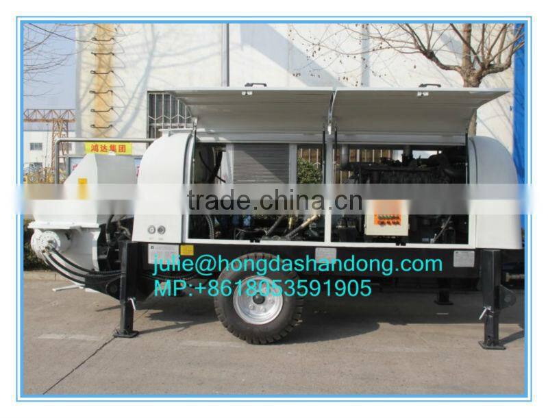 HONGDA Trailer Concrete Pump HBT60S1413-90 (S-valve)