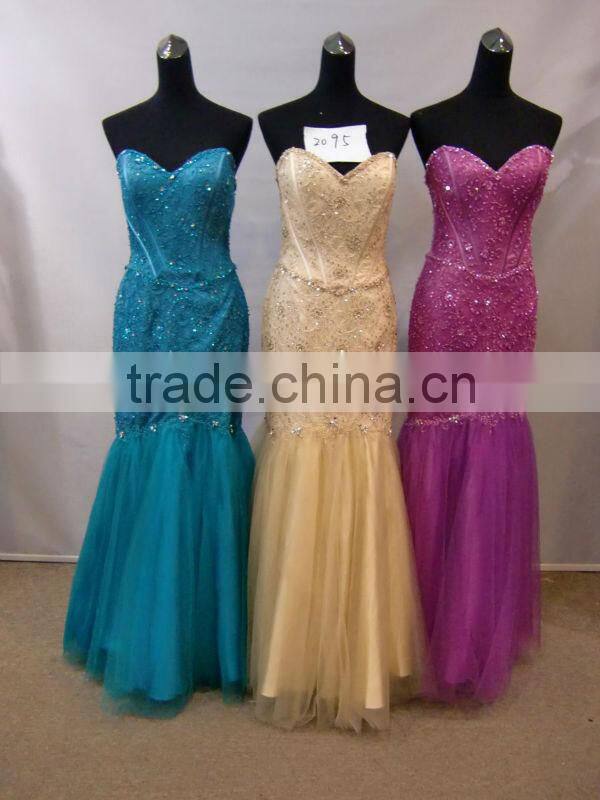 Strapless off shoulder corset bodice wedding dresses for mother of the groom