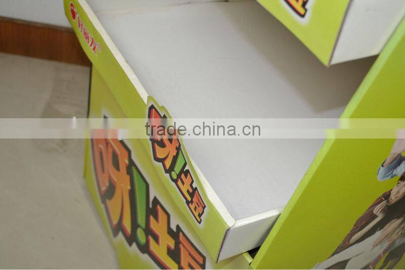 AEP promotion french fries floor display stand advertisement