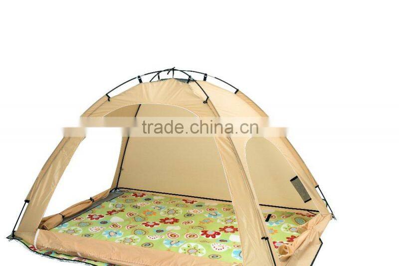 Manual Open Fiberglass Pole Portable Children Tent Indoor