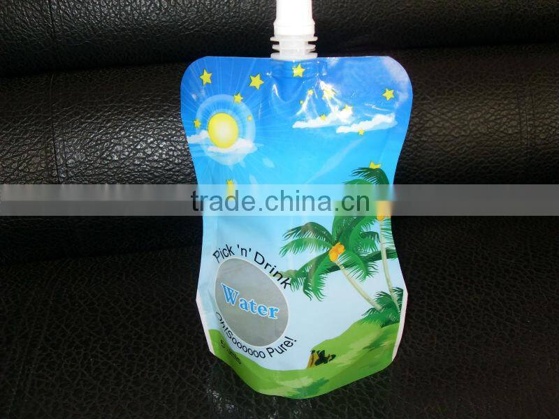 Full automatic 2 nozzles spout stand up pouch packing machine