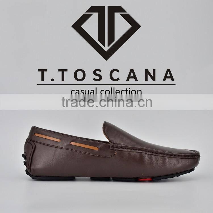 F famous name brand coffee plain upper soft sole casual shoes men