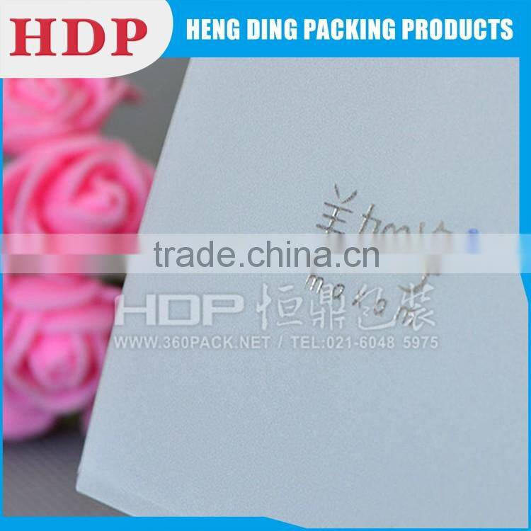 colorful logo plastic cosmetic packaging box