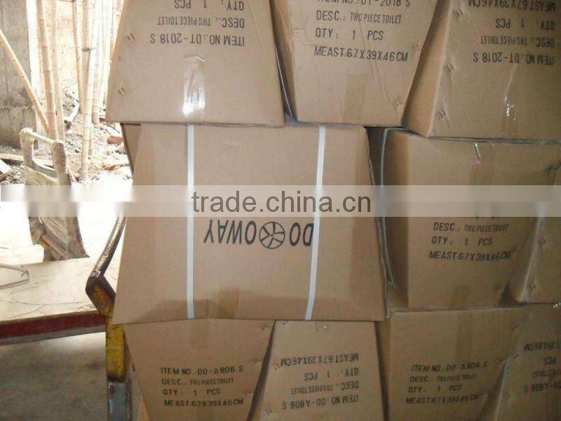 New design ceramic siphonic one piece toilet