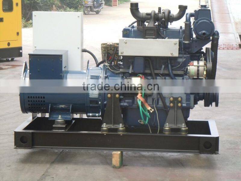 powered by Weichai Marine engine 80KVA Diesel Generator for boat