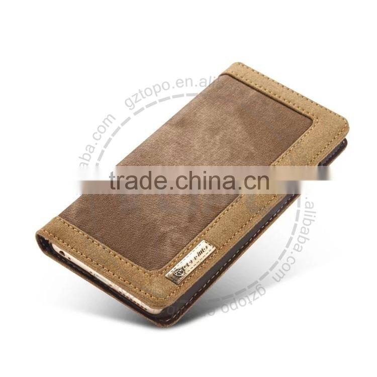 Fashion Denim Wallet Flip Mobile Cowboy leather soft TPU phone Covers Case with card and photo For iphone 6 6s plus