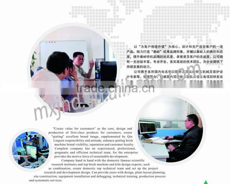 High efficiency double roll crusher with large capacity in brick making machine line