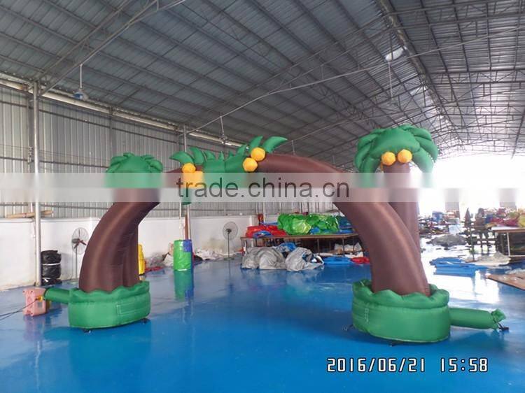 size customized oxford inflatable advertising arch for event