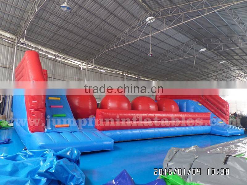 big baller inflatable wipeout obstacle / inflatable wipeout obstacle big balls / inflatable big baller games wipe out