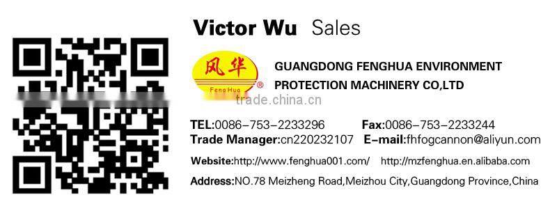 Vehicle mounted humidifier for industrial dust suppression and air pollution control