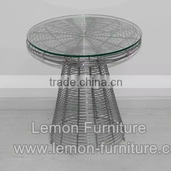 New style Crazy Selling acrylic stone dining tables